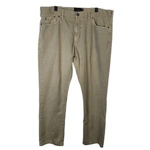 BLACK BROWN 1826 Khaki Chino Pants Mens W32 L30 Straight Fit Cotton